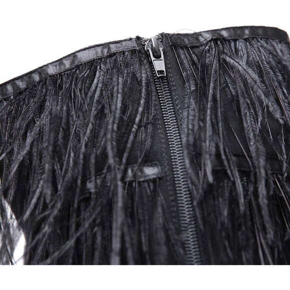 Women Pointed Toe Sparkle Over the Knee Boots Winter Stiletto Heel Thigh Bootie - Picture 6 of 7